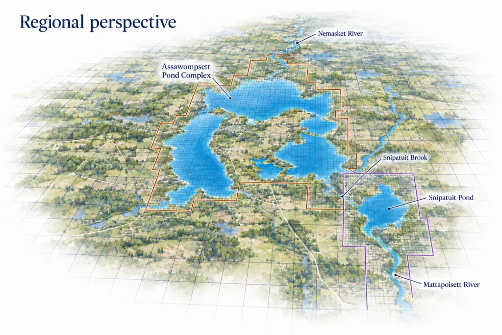 Integrated groundwater and surface water model, Assawompsett Pond Complex and Mattapoisett River Corridor